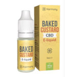 Harmony CBD E-Liquid Baked Custard (10ml | 0,3-6% CBD)